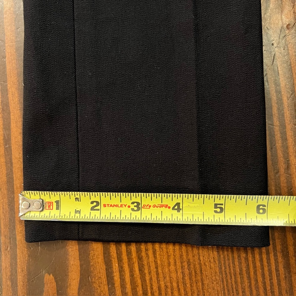 NEW FRAME Le High Straight Trouser Women Noir Black Size 0 - Picture 11 of 14